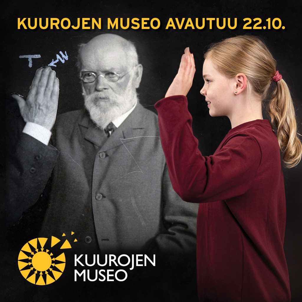 Kuurojen museo avautuu tervehdys 22.10.2024 3